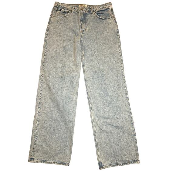Abercrombie & Fitch The 90s Relaxed High Rise  jeans 32/14L - Picture 1 of 6